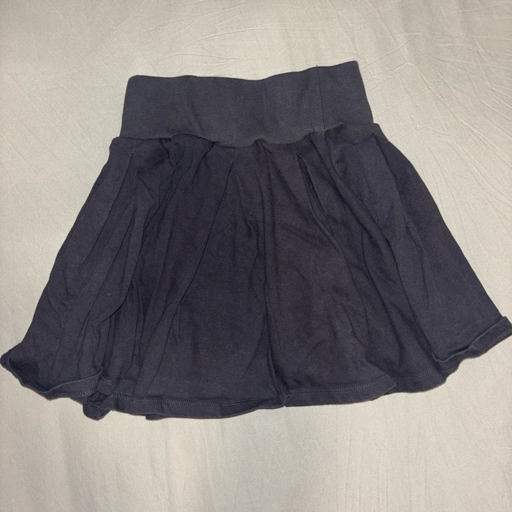 Dark Navy Blue Skort